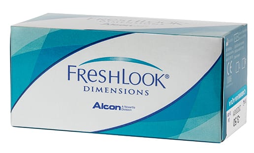 Цветные контактные линзы FreshLook Dimensions plano 2pk