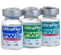 Цветные контактные линзы UltraFlex (vial)